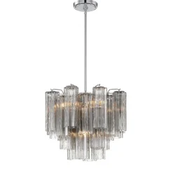 Imondo Chandelier - 4 Light - Smoke