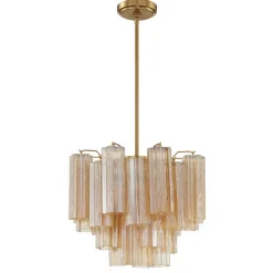 Imondo Chandelier - 4 Light - Amber