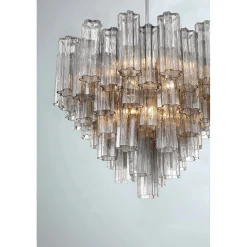 Imondo Chandelier - 12 Light - Smoke