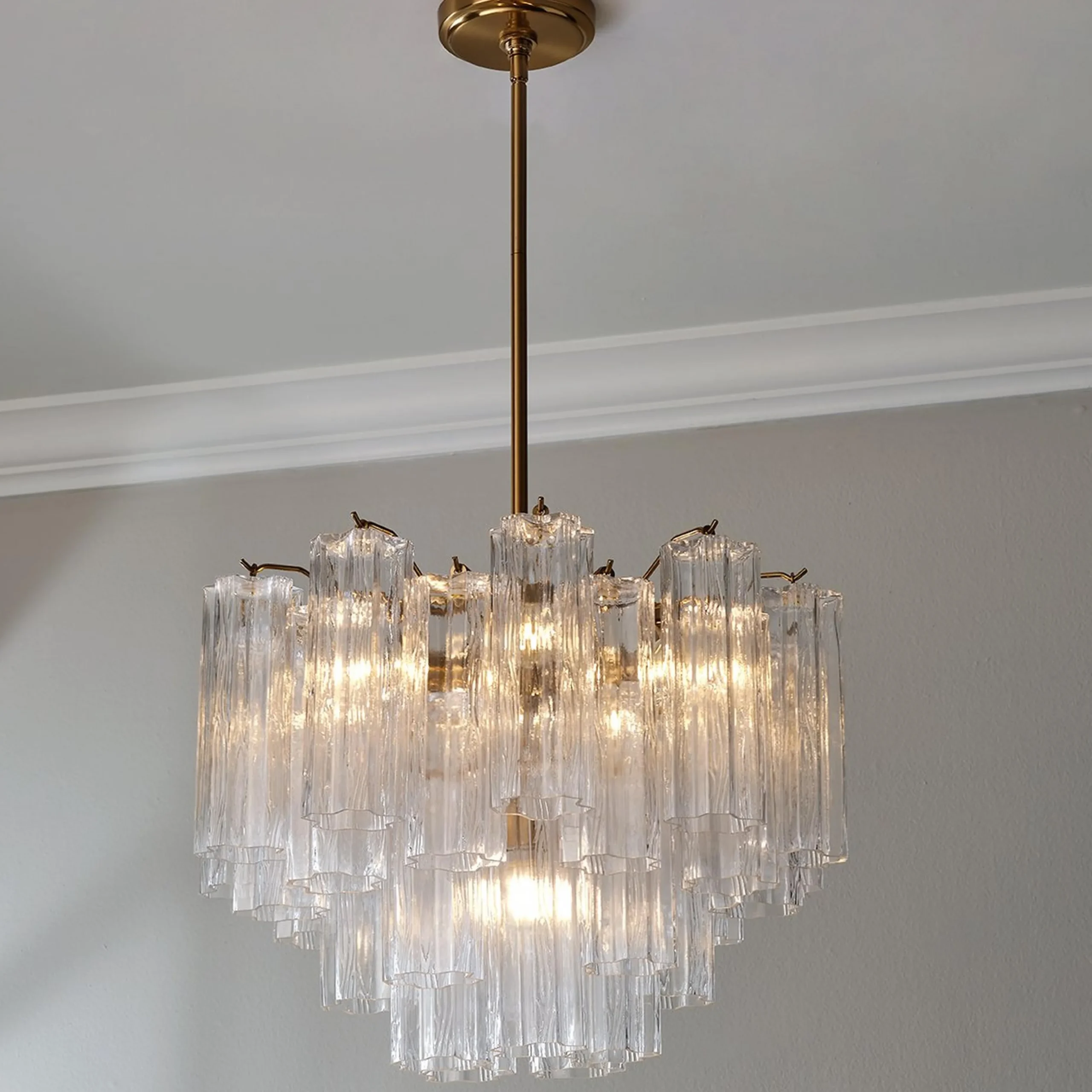 Imondo Chandelier - 6 Light - Clear