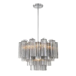 Imondo Chandelier - 6 Light - Smoke