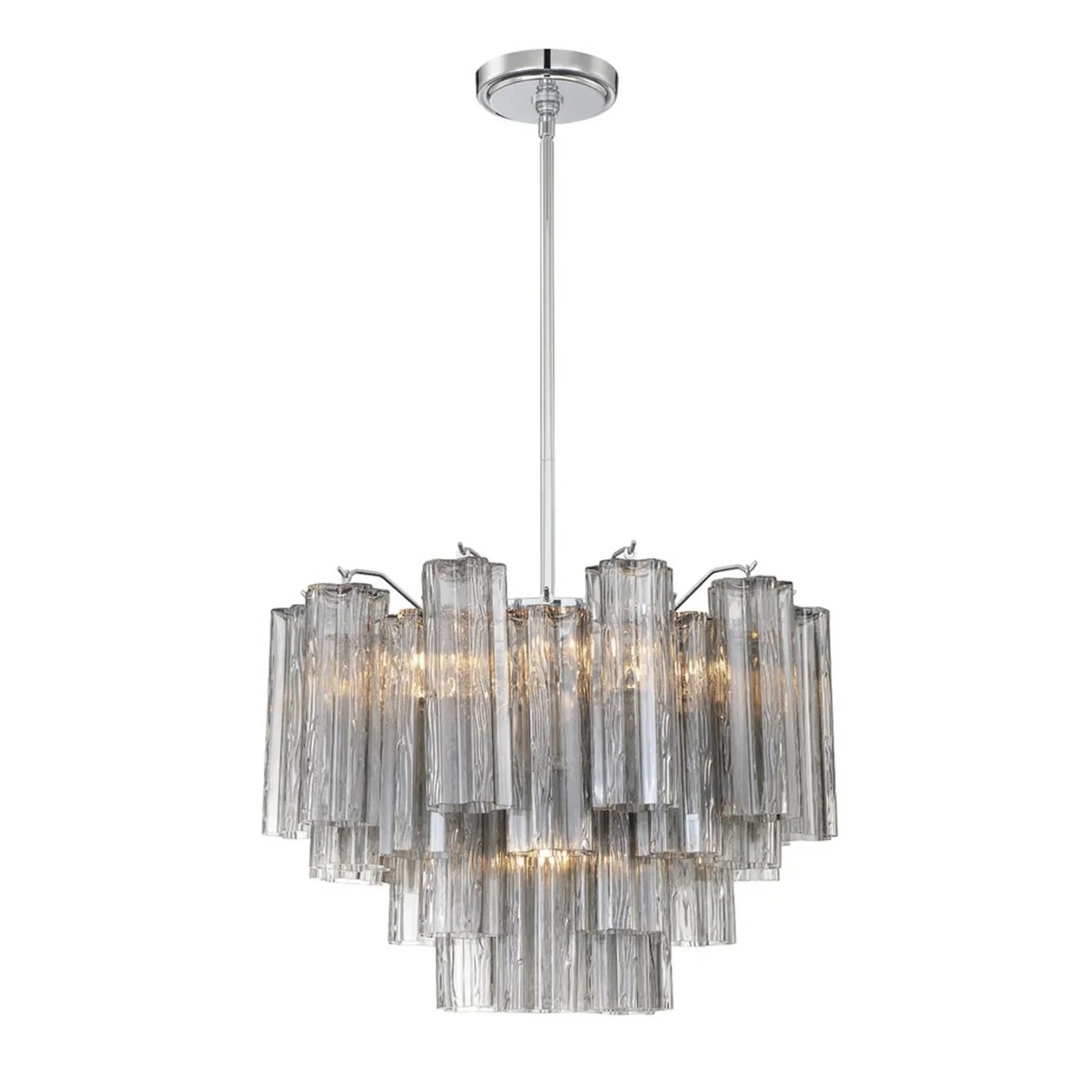 Imondo Chandelier - 6 Light - Smoke