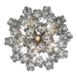 Imondo Chandelier - 6 Light - Smoke