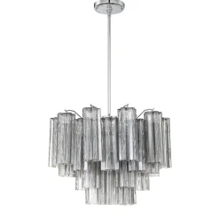 Imondo Chandelier - 6 Light - Smoke