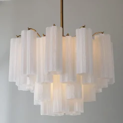 Imondo Chandelier - 6 Light - White