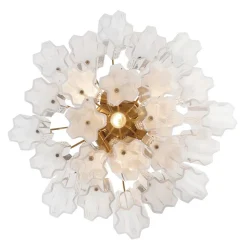 Imondo Semi-Flush Ceiling Light - White