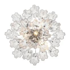 Imondo Semi-Flush Ceiling Light - Clear