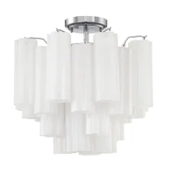 Imondo Semi-Flush Ceiling Light - White