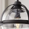 Industrial Banded Globe Pendant - Small