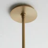 Industrial Banded Globe Pendant - Small