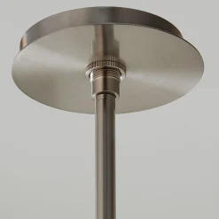 Industrial Banded Globe Pendant - Small