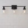 Industrial Triangle Shade Vanity Light - 3 Light