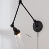 Industrial Triangle Shade Swing Arm