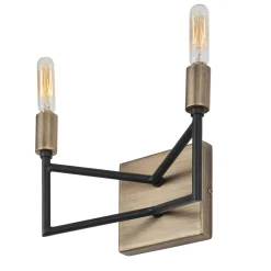 Industrial Vector Vanity Light - 2 Light