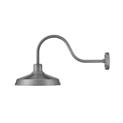 Industry Arced Outdoor Sconce - Large