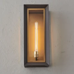 Inverted Rectangle Outdoor Sconce - Large