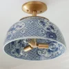 Jackie Trellis Semi-Flush Ceiling Light