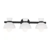 Janet Opaque Vanity Light - 3 Light