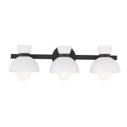Janet Opaque Vanity Light - 3 Light