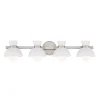 Janet Opaque Vanity Light - 4 Light