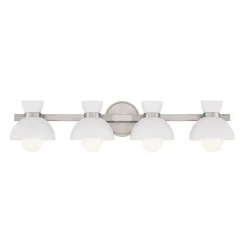 Janet Opaque Vanity Light - 4 Light