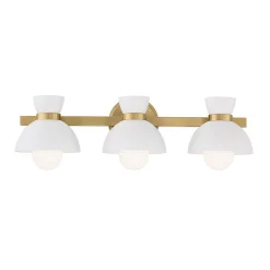 Janet Opaque Vanity Light - 3 Light