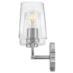 Jeida Clear Glass Vanity Light - 2 Light