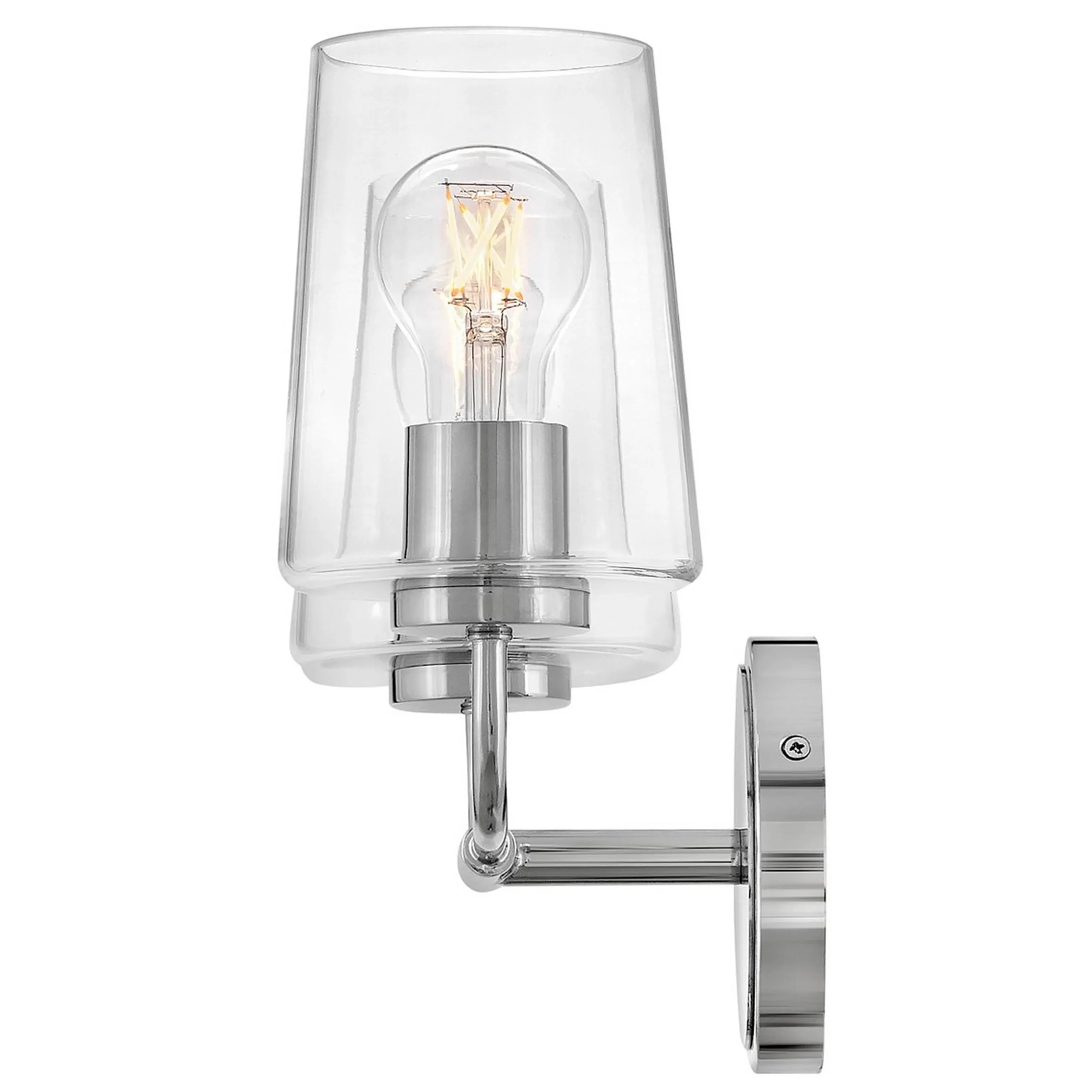 Jeida Clear Glass Vanity Light - 2 Light
