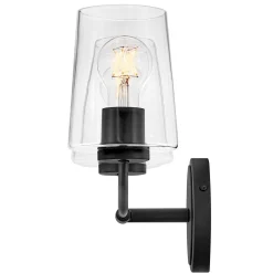Jeida Clear Glass Vanity Light - 2 Light