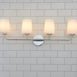 Jeida Opal Glass Vanity Light - 4 Light