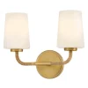 Jeida Rope Wrapped Vanity Light - 2 Light