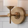 Jerdora Opal Glass Vanity Light - 3 Light