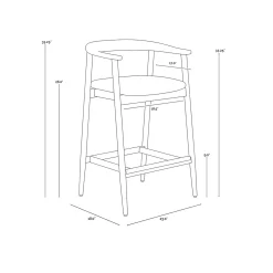 Jeremiah Counter Stool
