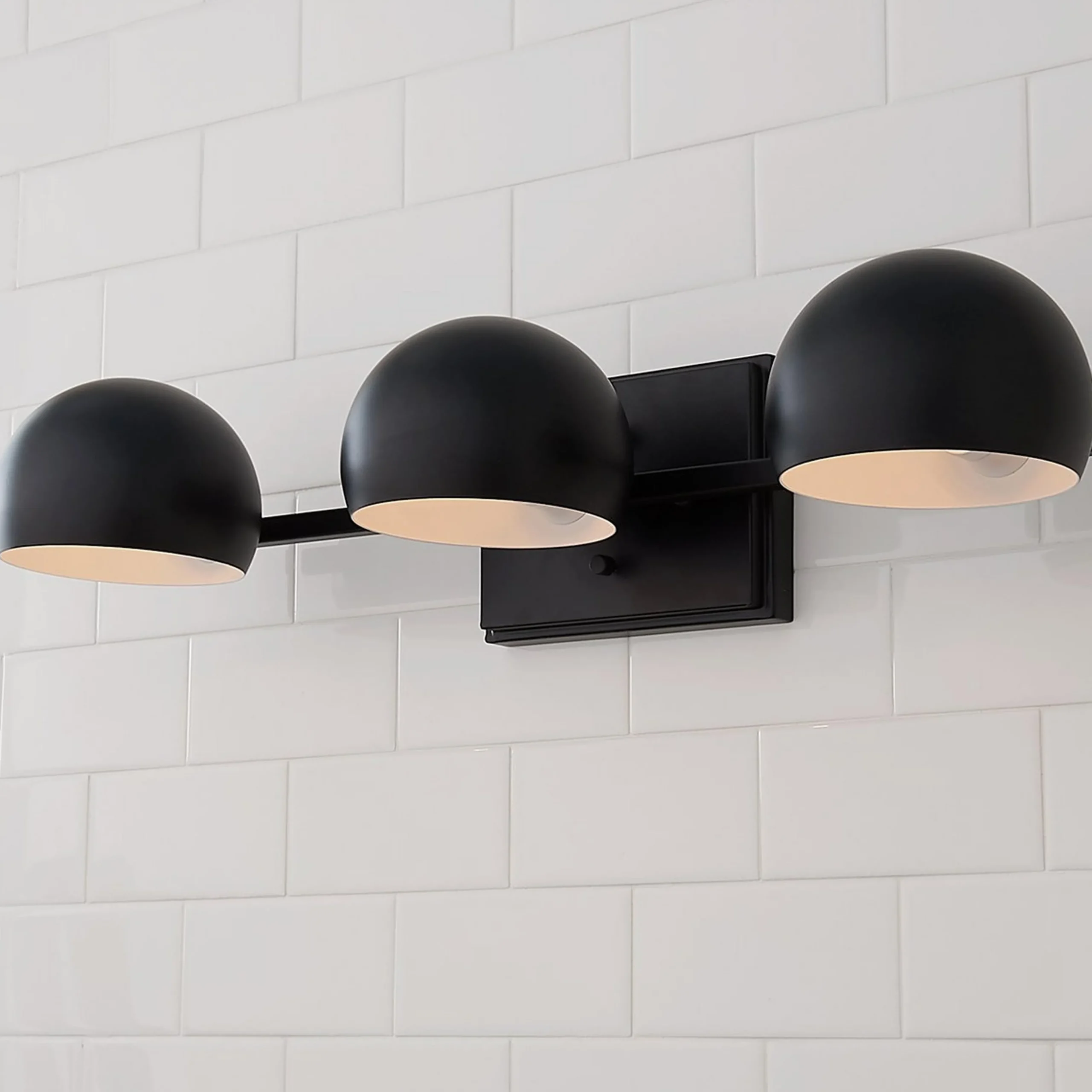 Just Enough Retro Vanity Light