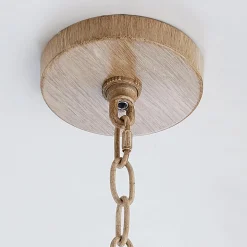 Jute Veil Chandelier - 4 Light