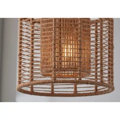 Jute Veil Pendant
