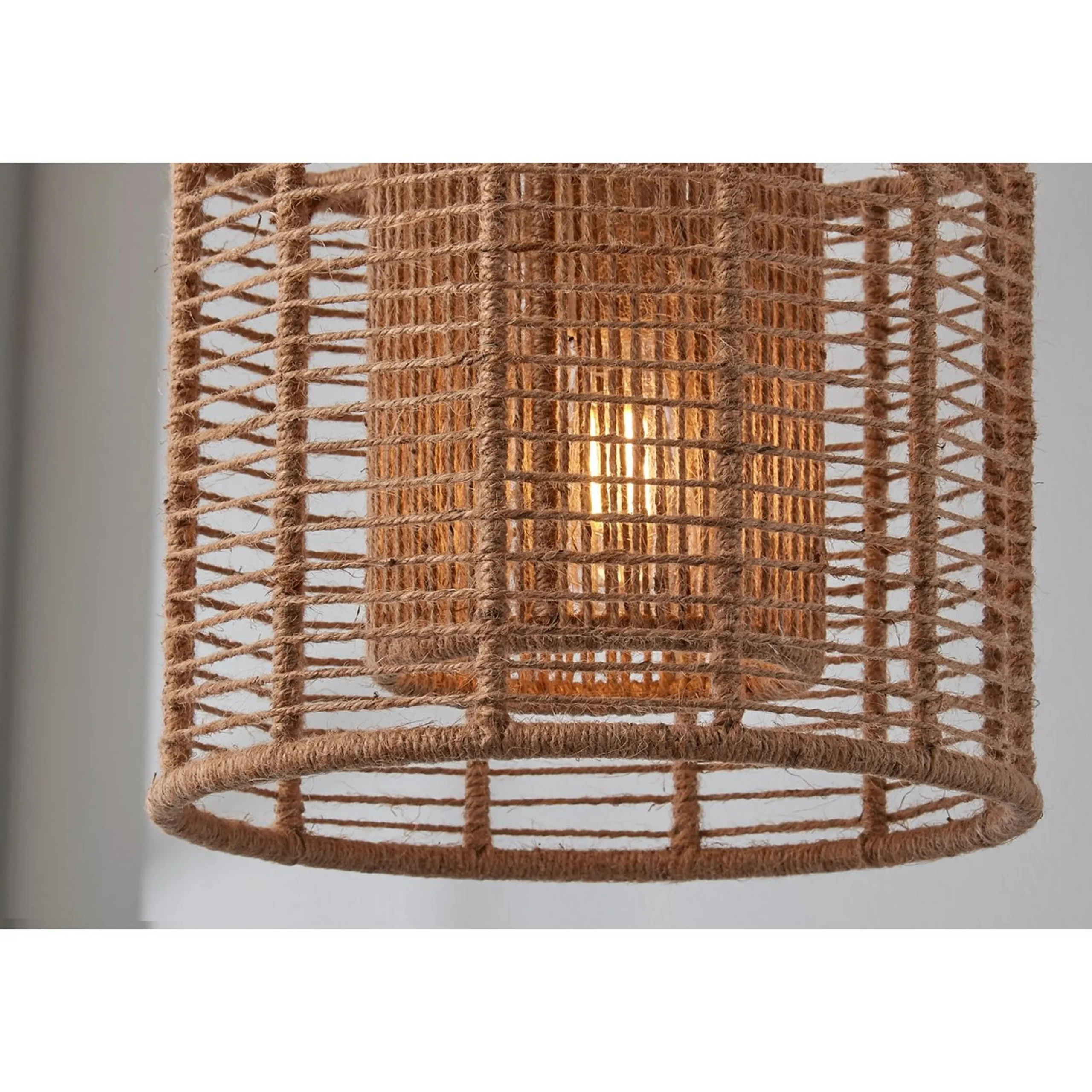 Jute Veil Pendant