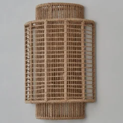 Jute Veil Sconce