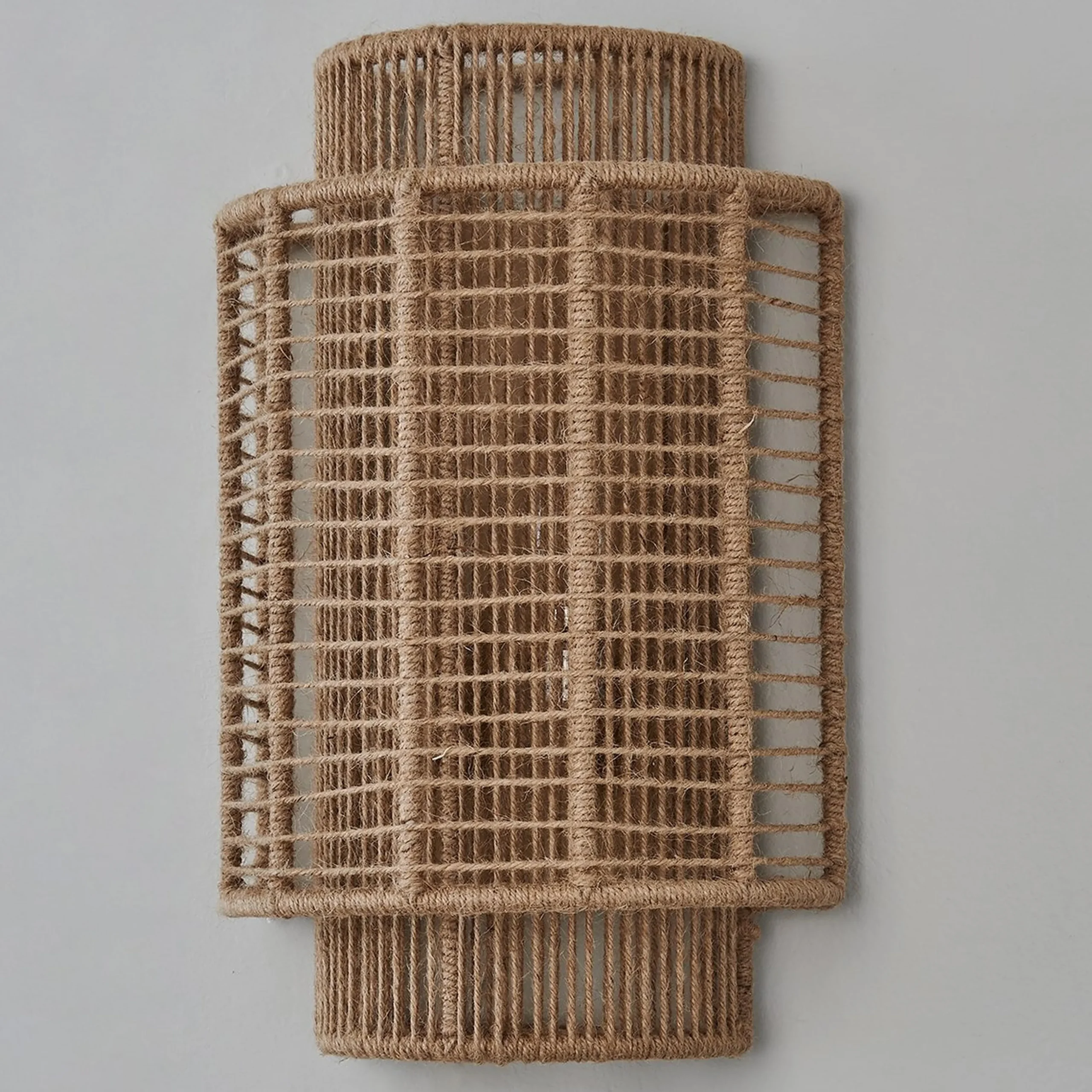 Jute Veil Sconce