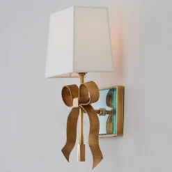 kate spade new york Ellery Gros-Grain Bow Sconce