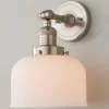 Kelsey Convertible Ceiling Light - Dome Frosted