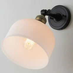 Kelsey Convertible Ceiling Light - Dome Frosted