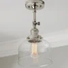 Kelsey Convertible Ceiling Light - Dome Seeded