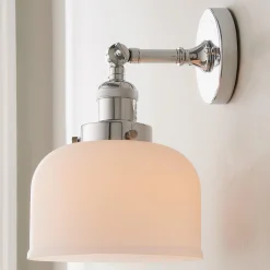 Kelsey Convertible Ceiling Light - Dome Frosted