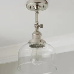 Kelsey Convertible Ceiling Light - Dome Clear