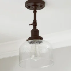 Kelsey Convertible Ceiling Light - Dome Seeded