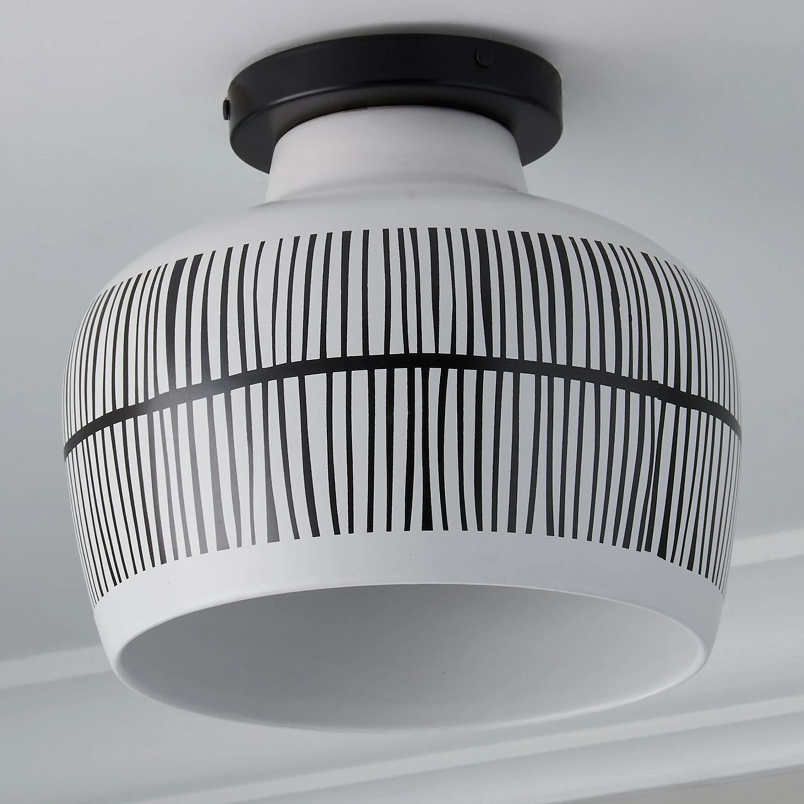 Laminae Semi-Flush Ceiling Light