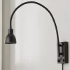 LED Gooseneck Reading Swing Arm Sconce