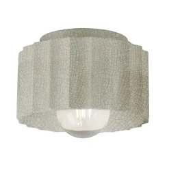 Lemnos Ceramic Ceiling Light - Small - Crackle