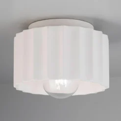 Lemnos Ceramic Ceiling Light - Small - Bisque